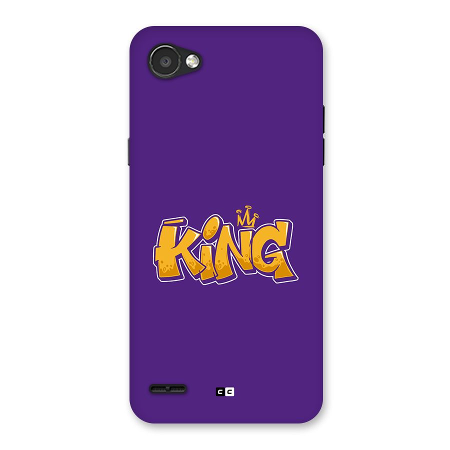 The Royal King Back Case for LG Q6
