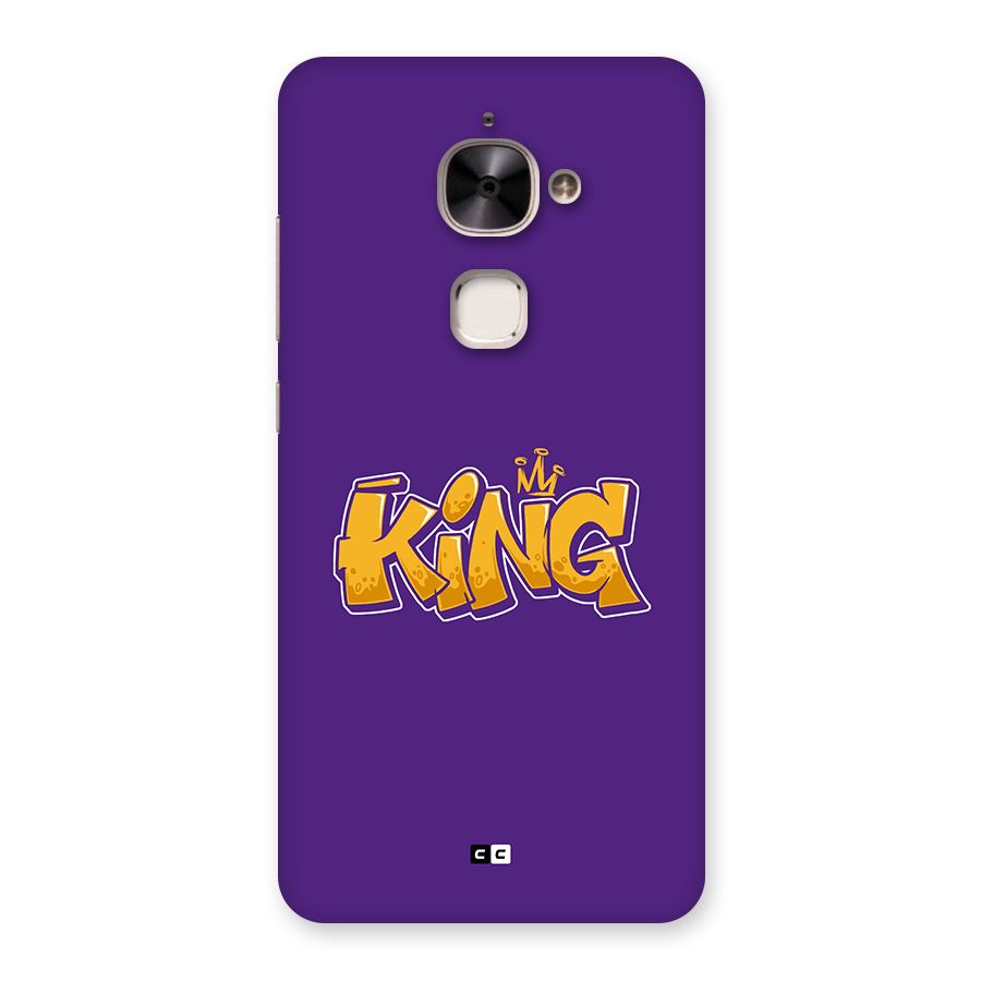 The Royal King Back Case for Le 2