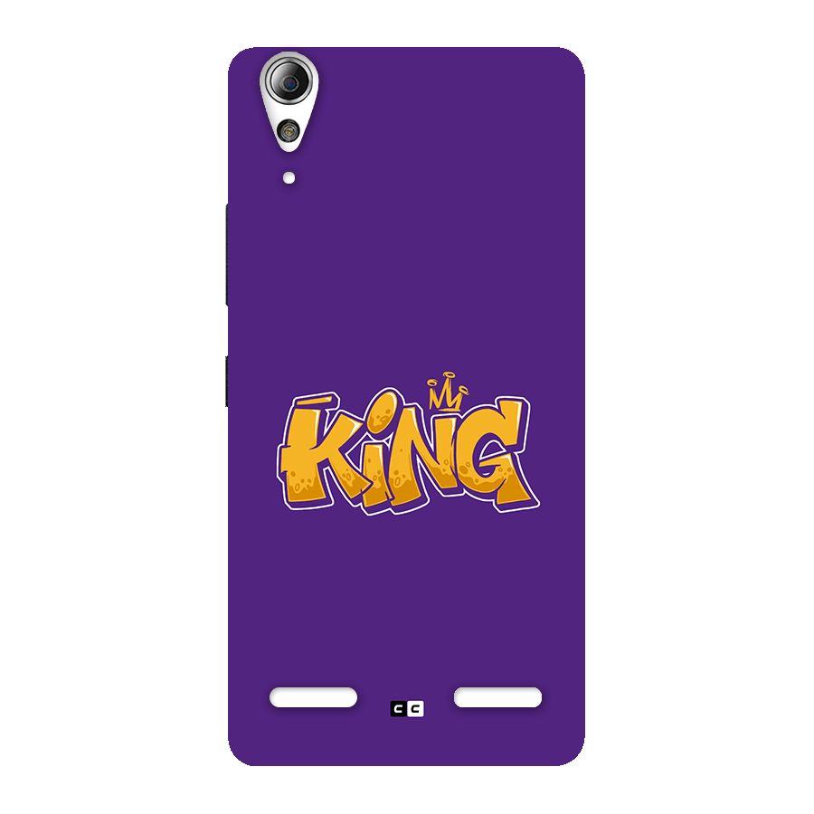 The Royal King Back Case for Lenovo A6000 Plus