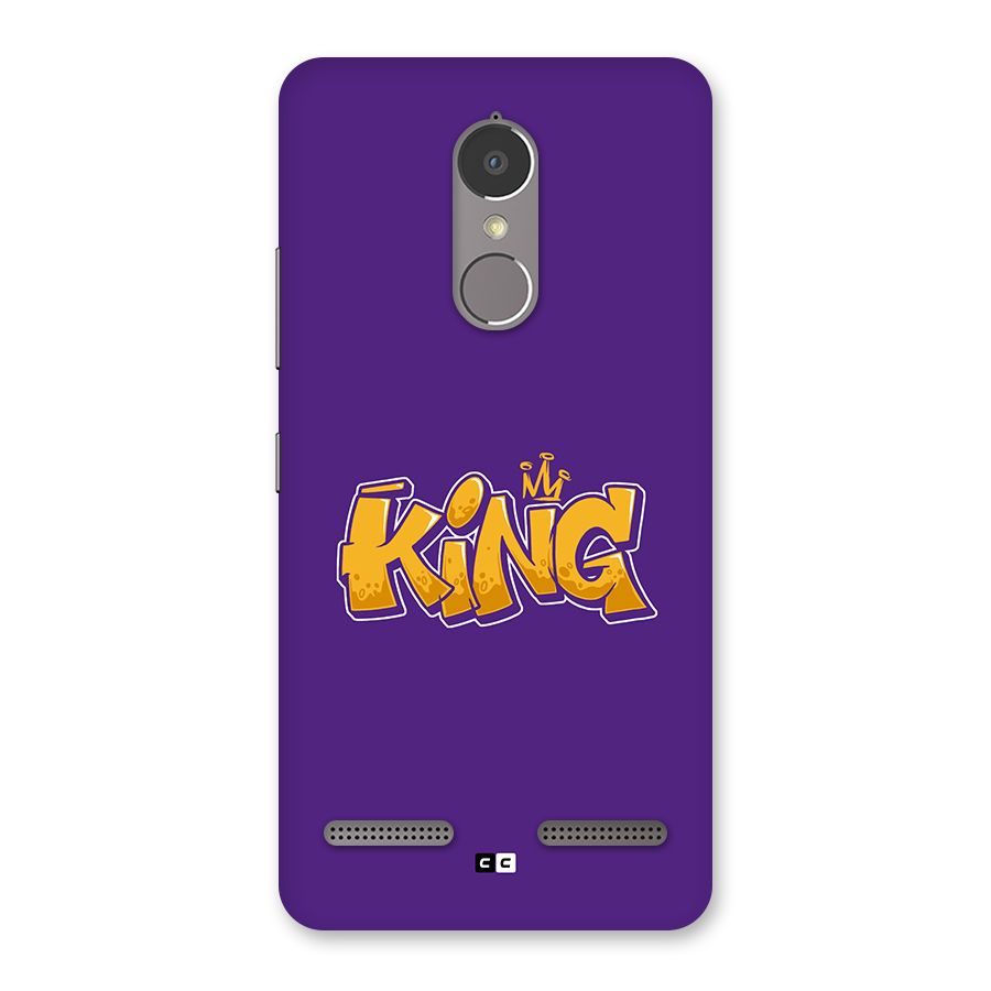 The Royal King Back Case for Lenovo K6