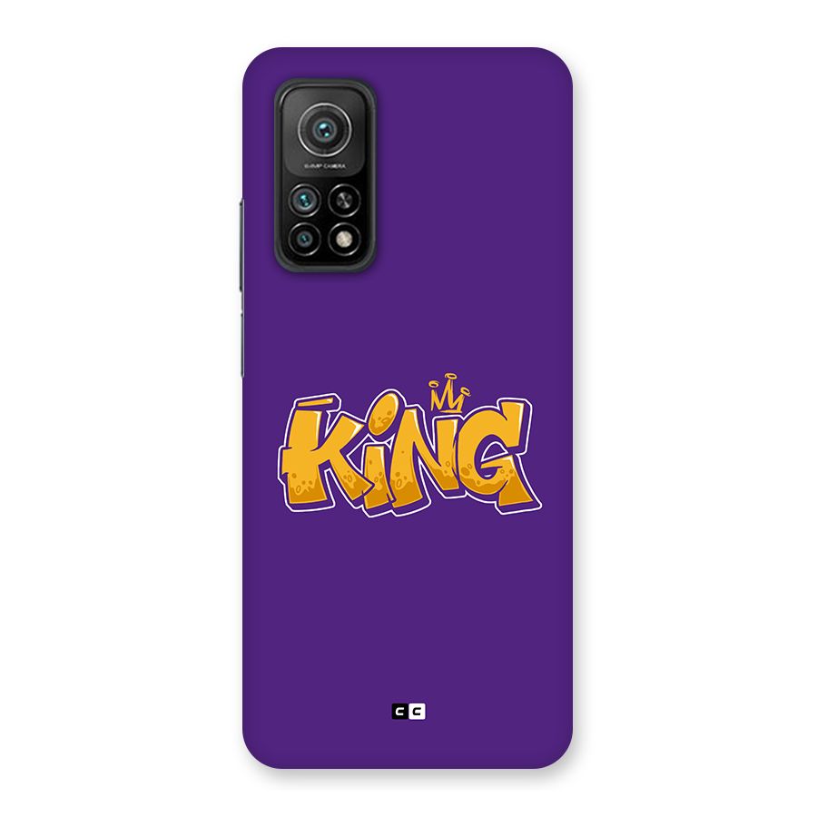 The Royal King Back Case for Mi 10T Pro 5G