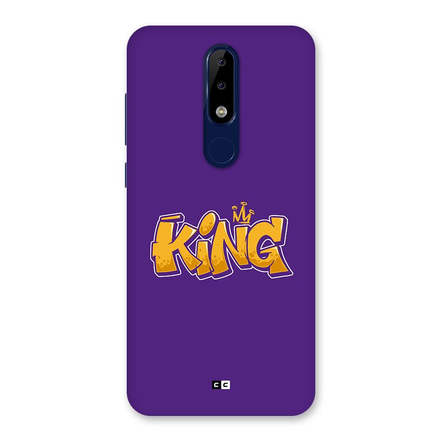 The Royal King Back Case for Nokia 5.1 Plus