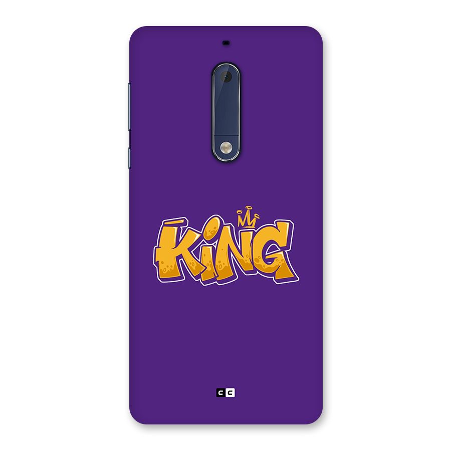 The Royal King Back Case for Nokia 5