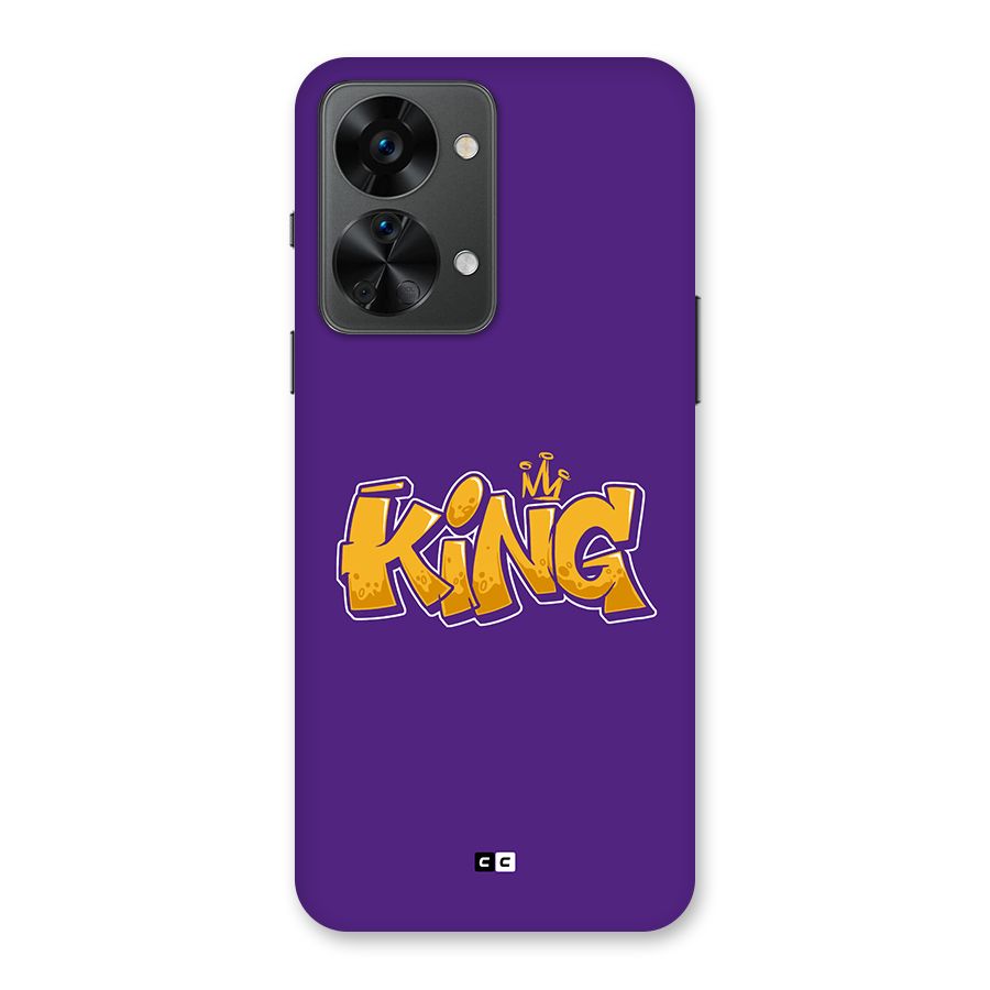 The Royal King Back Case for OnePlus Nord 2T