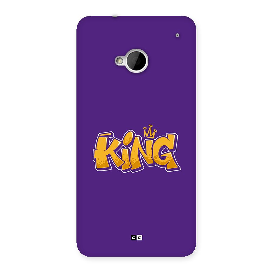 The Royal King Back Case for One M7 (Single Sim)