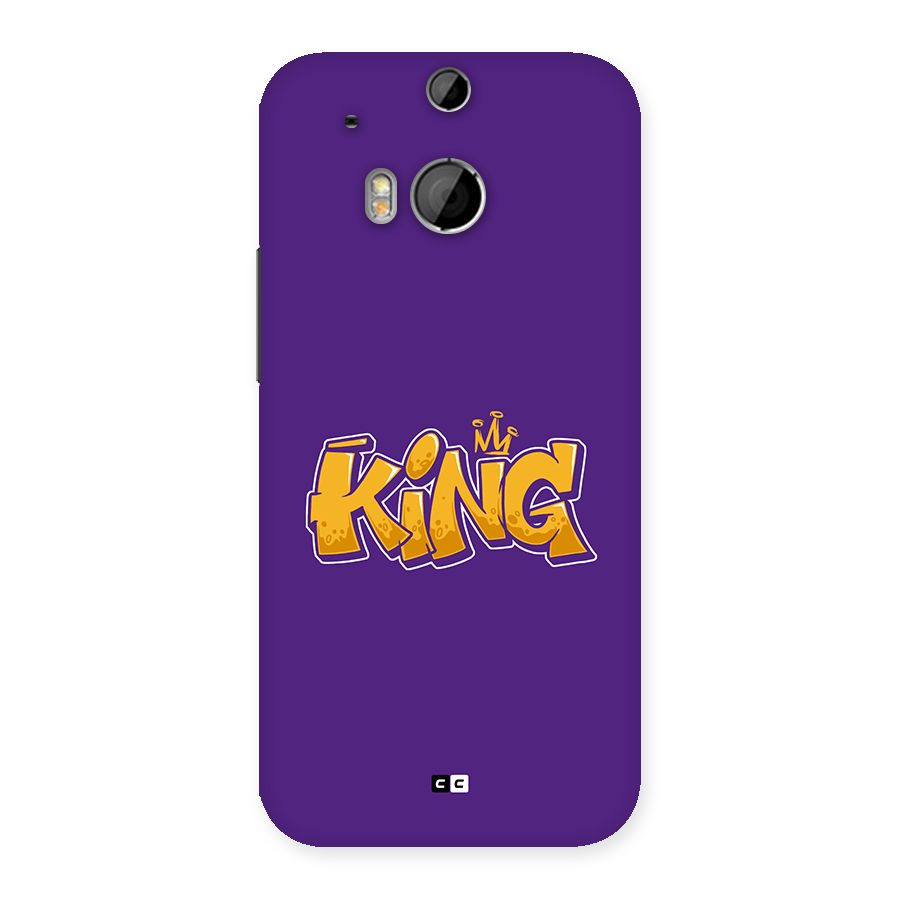 The Royal King Back Case for One M8