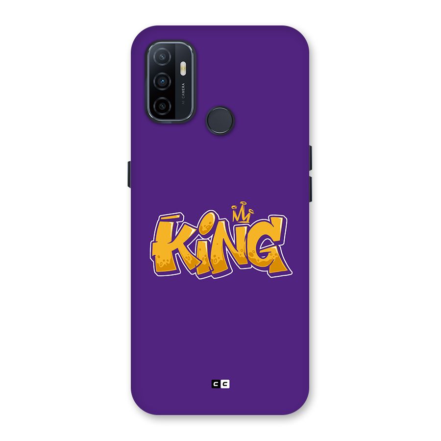 The Royal King Back Case for Oppo A32