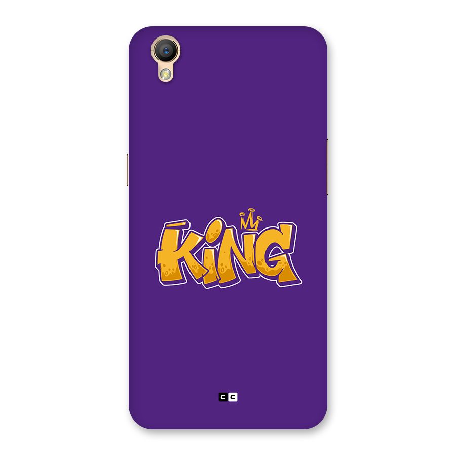 The Royal King Back Case for Oppo A37
