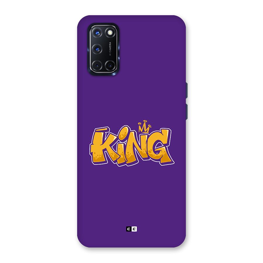 The Royal King Back Case for Oppo A52