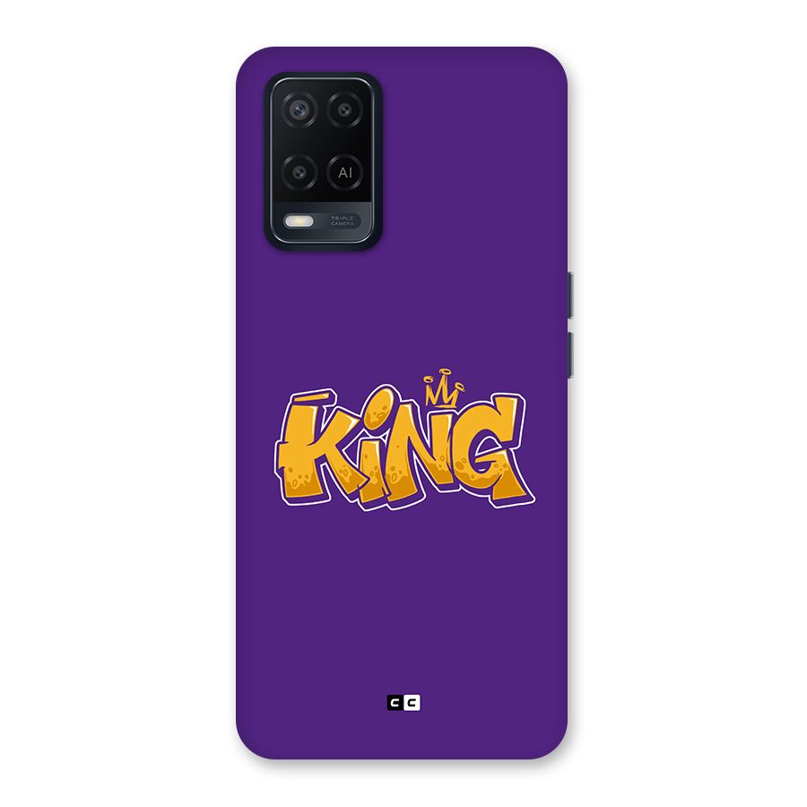 The Royal King Back Case for Oppo A54