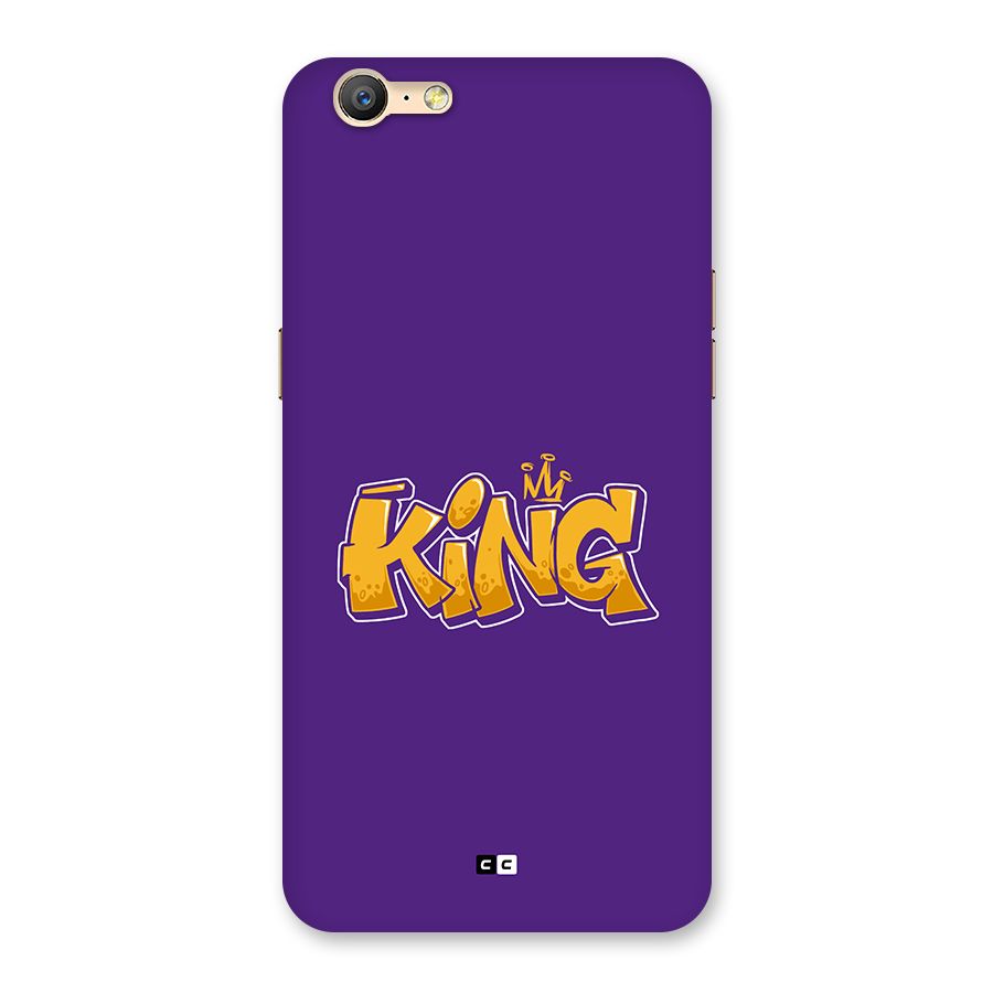 The Royal King Back Case for Oppo A57