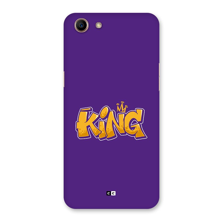 The Royal King Back Case for Oppo A83 (2018)