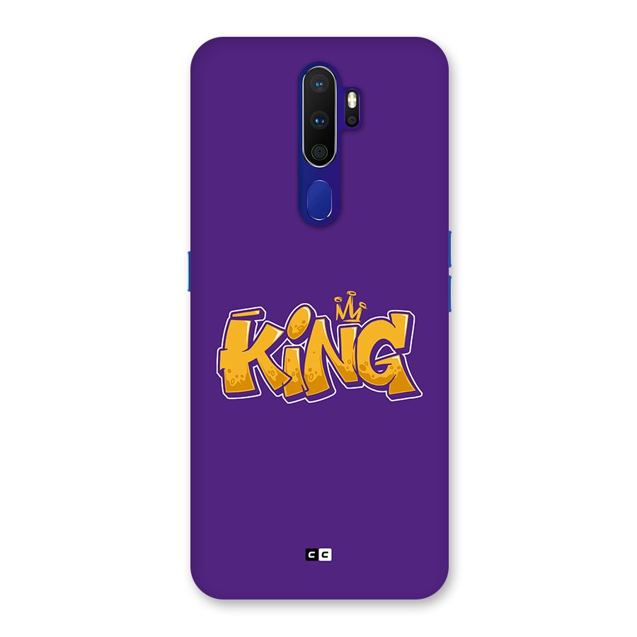 The Royal King Back Case for Oppo A9 (2020)