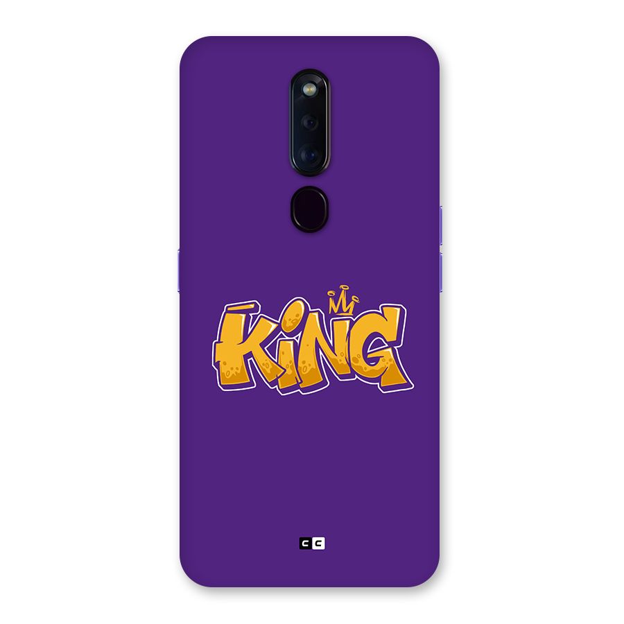 The Royal King Back Case for Oppo F11 Pro