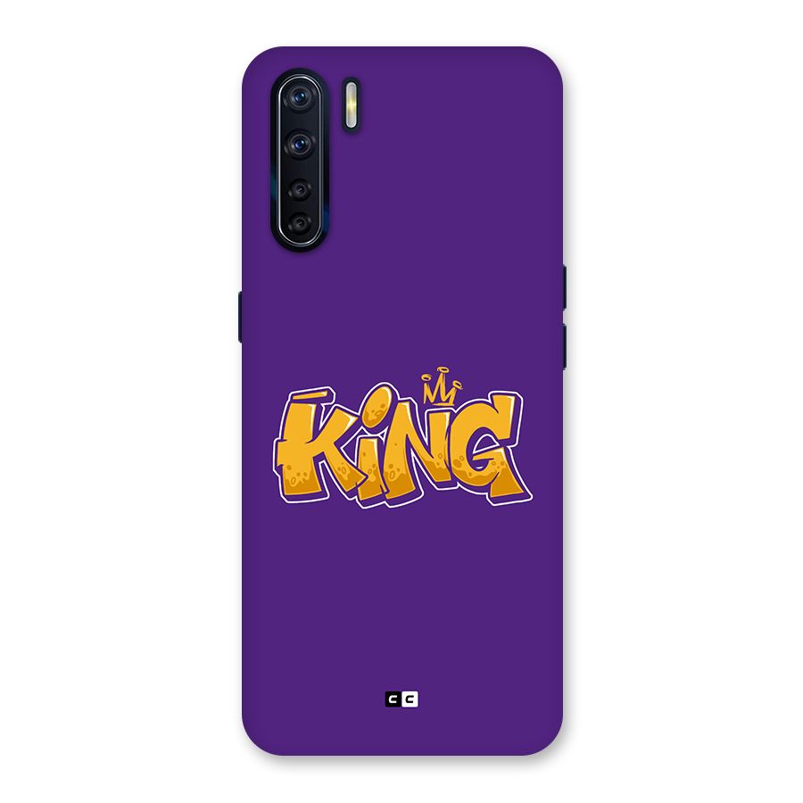 The Royal King Back Case for Oppo F15