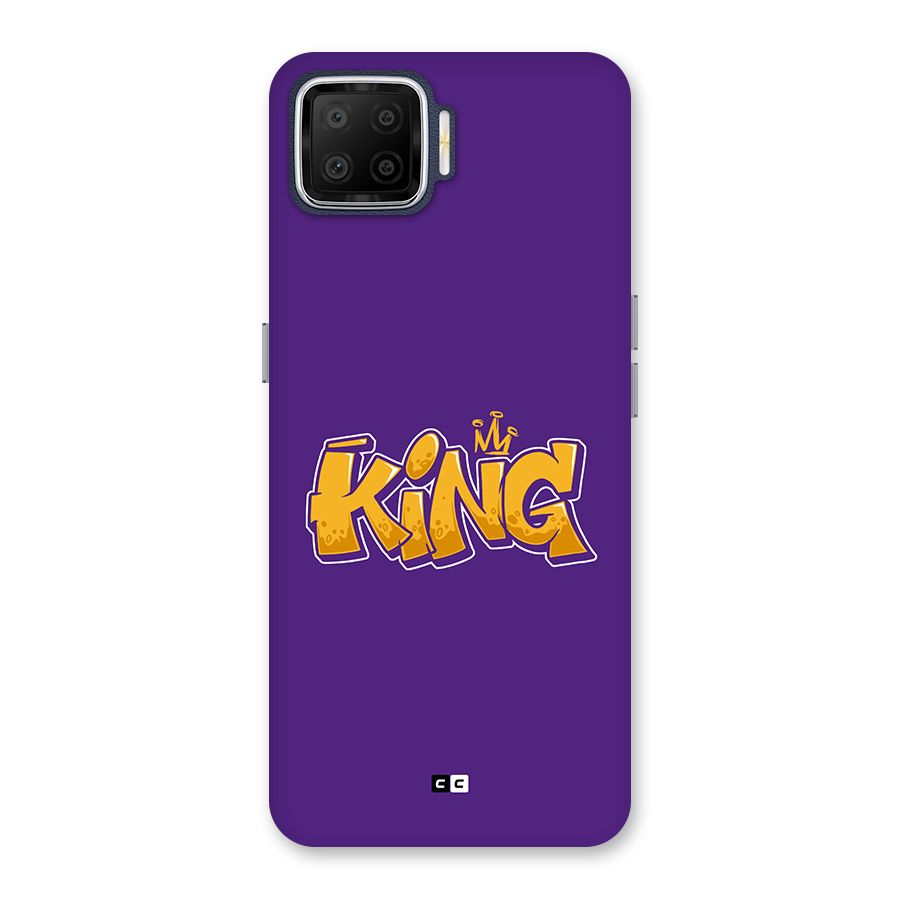The Royal King Back Case for Oppo F17