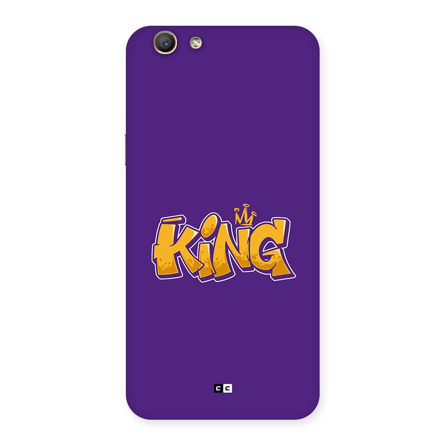The Royal King Back Case for Oppo F1s