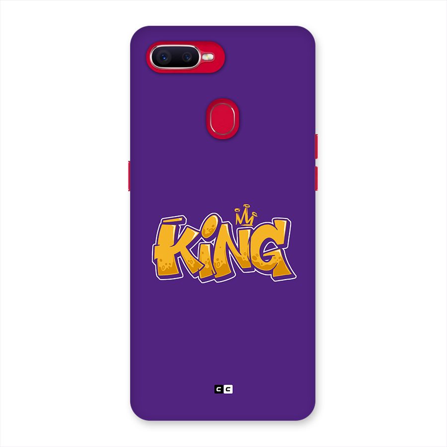 The Royal King Back Case for Oppo F9 Pro