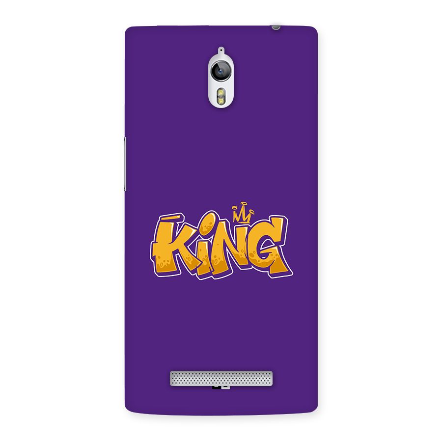 The Royal King Back Case for Oppo Find 7