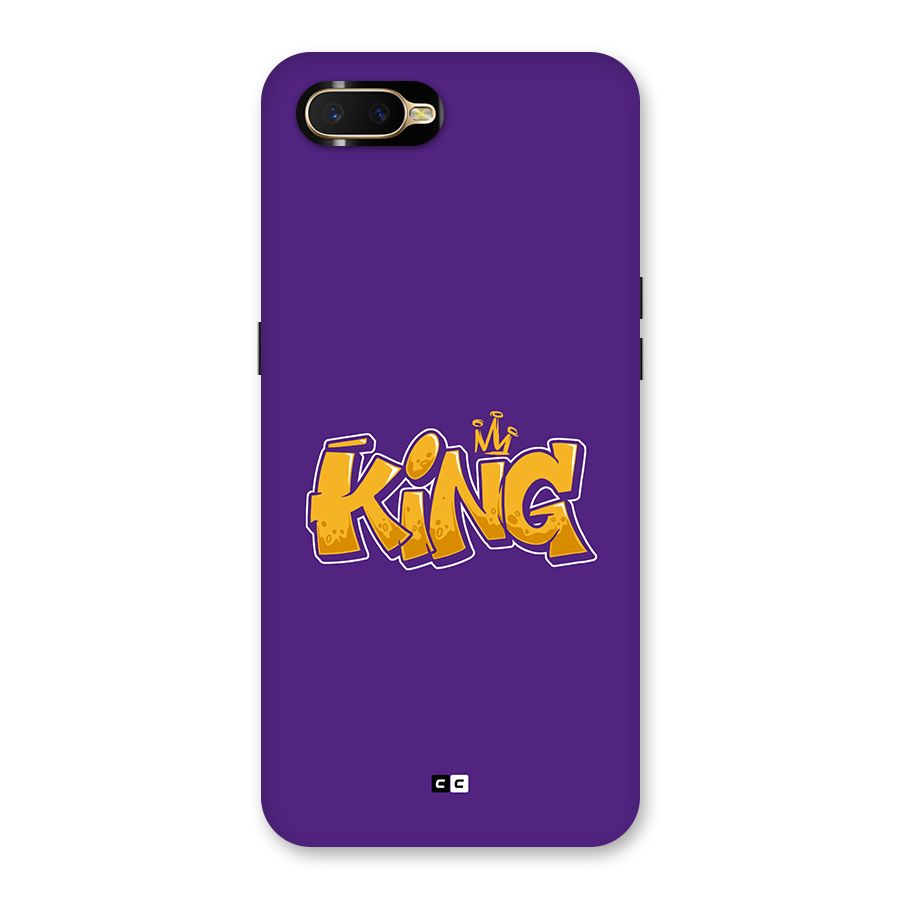 The Royal King Back Case for Oppo K1