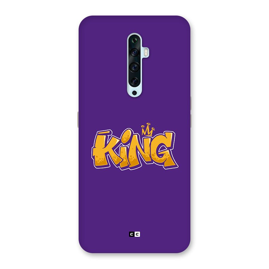 The Royal King Back Case for Oppo Reno2 F