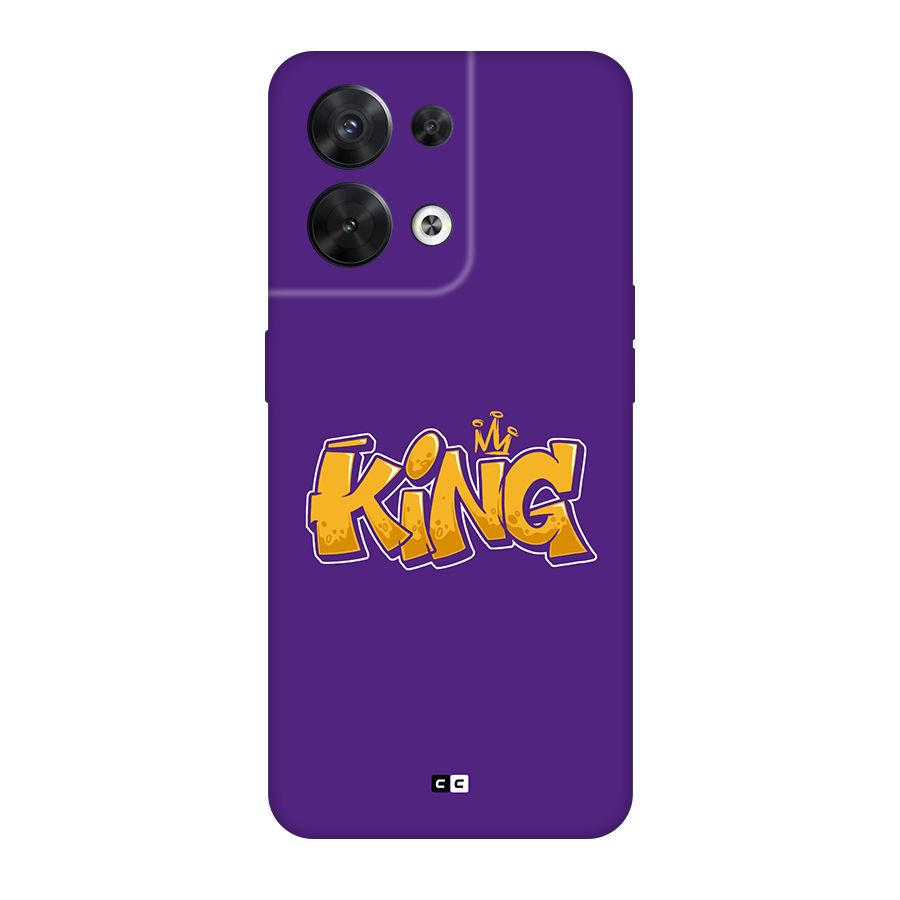 The Royal King Back Case for Oppo Reno8 5G