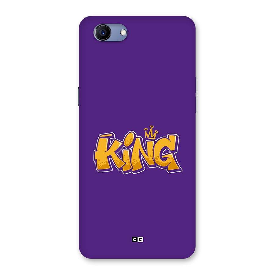 The Royal King Back Case for Realme 1