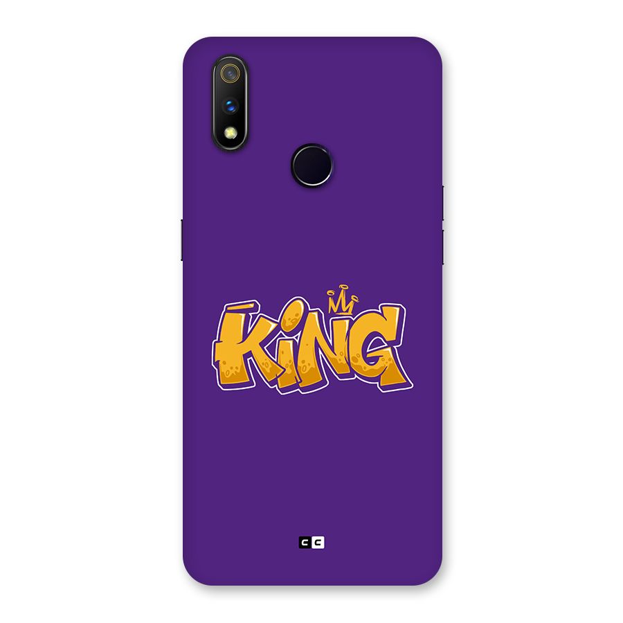 The Royal King Back Case for Realme 3 Pro