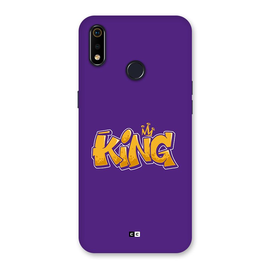 The Royal King Back Case for Realme 3i