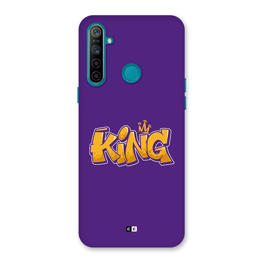 The Royal King Back Case for Realme 5i