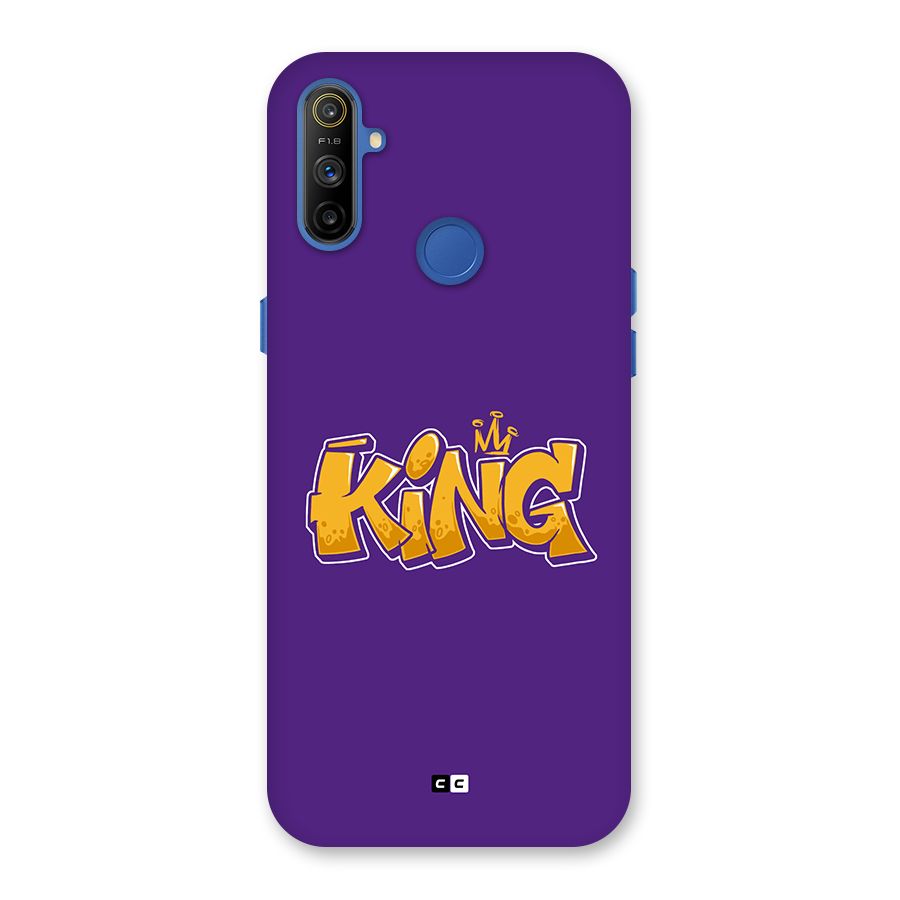 The Royal King Back Case for Realme Narzo 10A