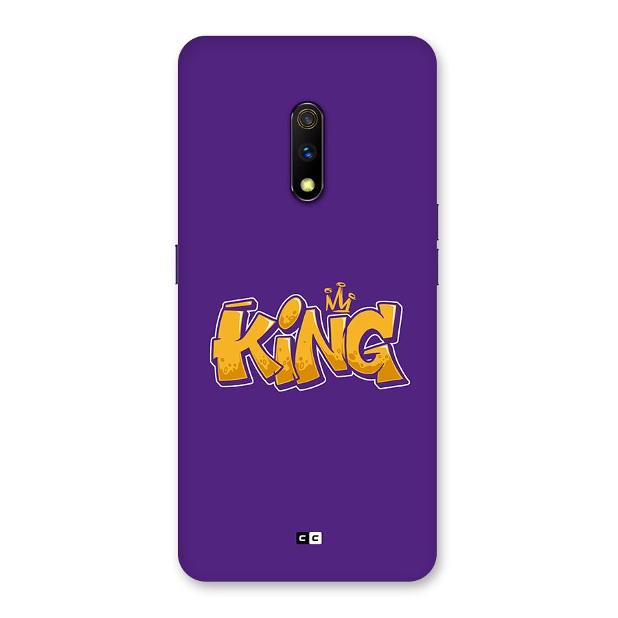 The Royal King Back Case for Realme X