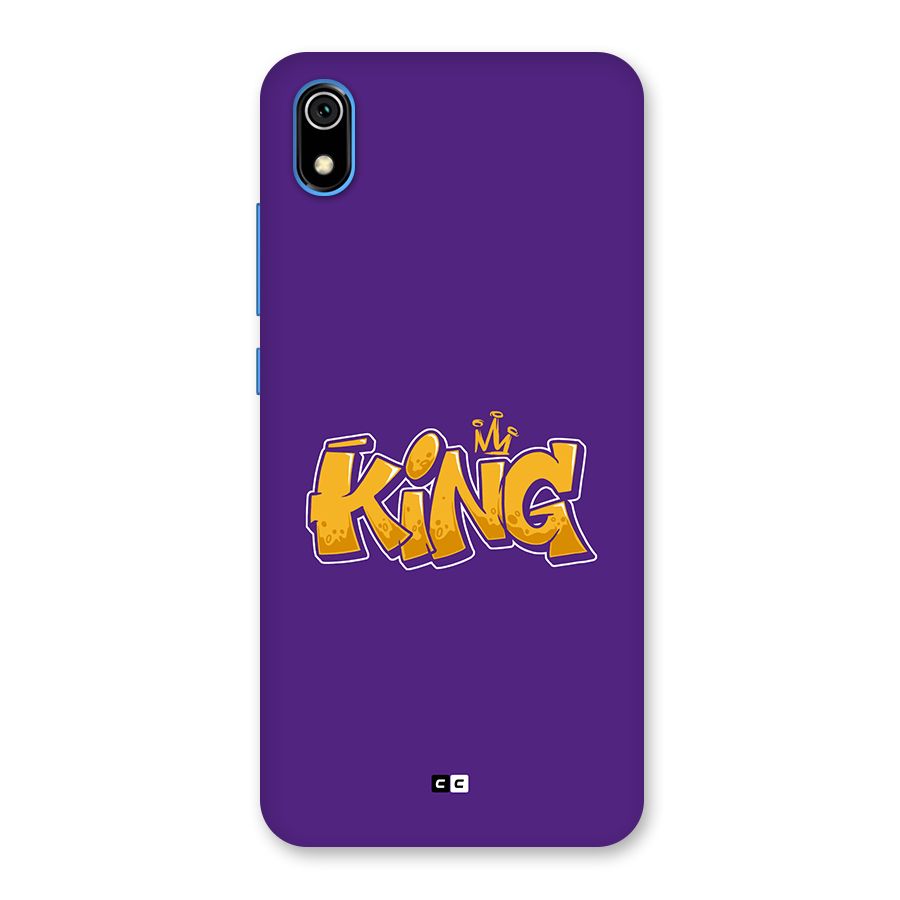 The Royal King Back Case for Redmi 7A