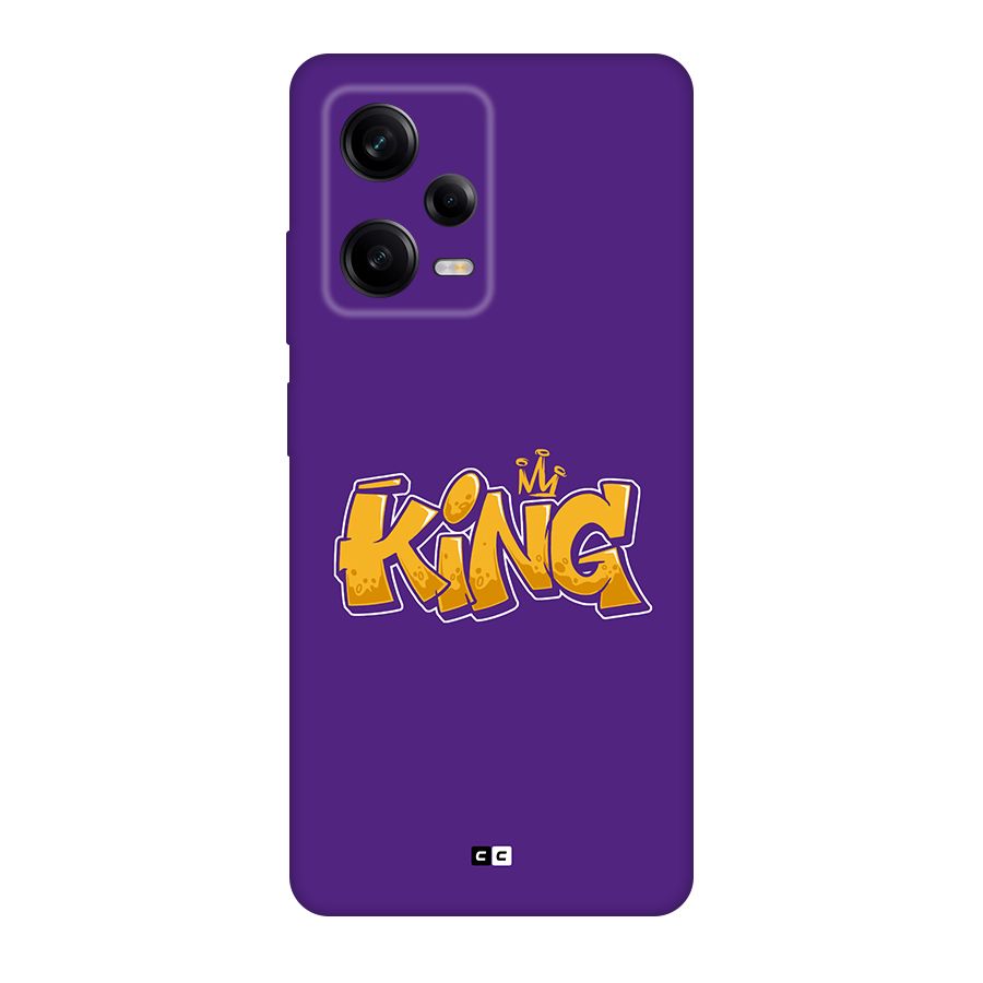 The Royal King Back Case for Redmi Note 12 Pro