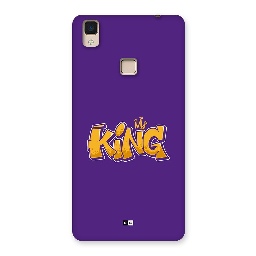 The Royal King Back Case for V3 Max