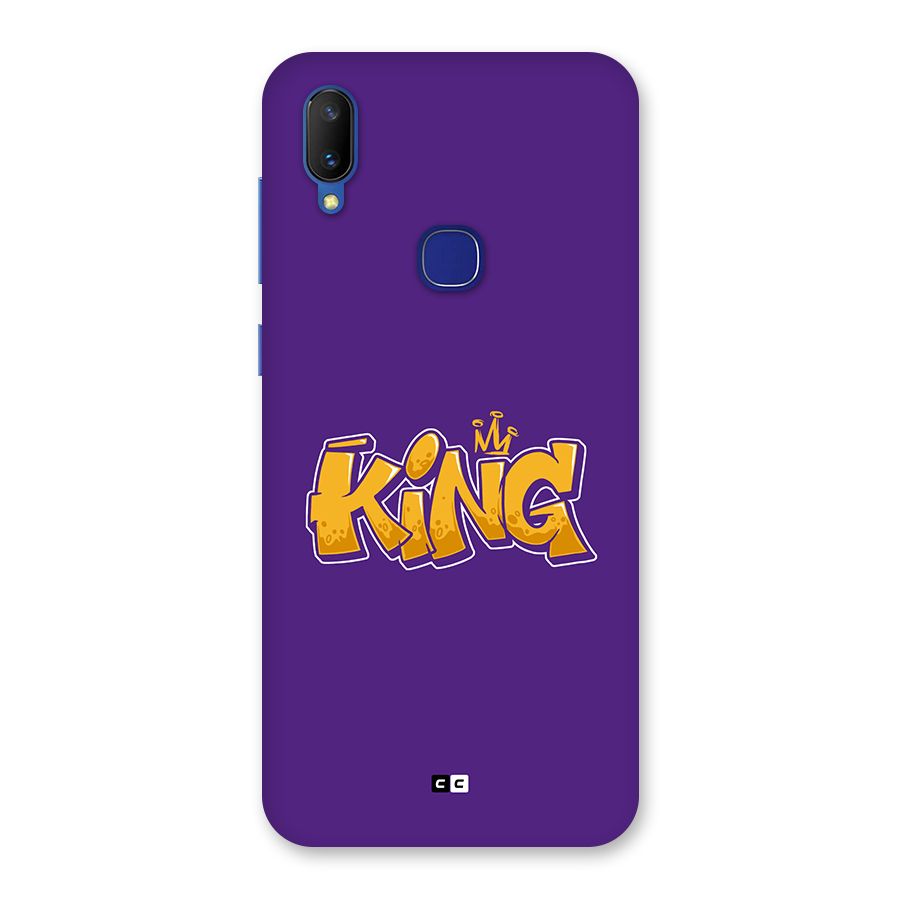 The Royal King Back Case for Vivo V11