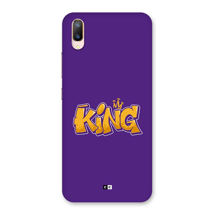 The Royal King Back Case for Vivo V11 Pro