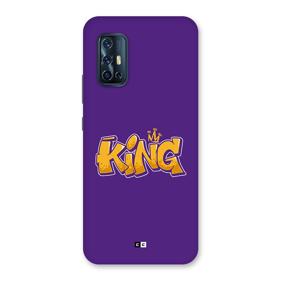The Royal King Back Case for Vivo V17
