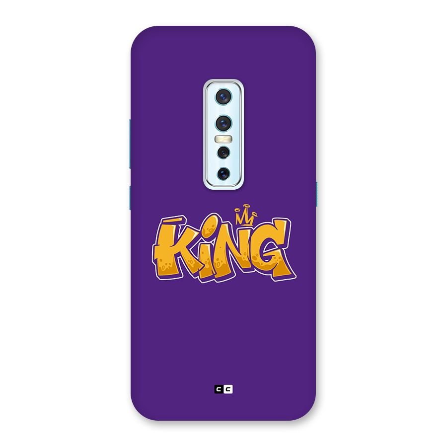 The Royal King Back Case for Vivo V17 Pro