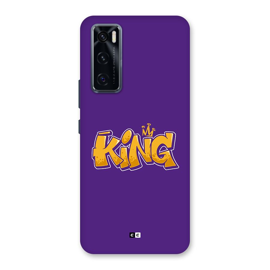 The Royal King Back Case for Vivo V20 SE