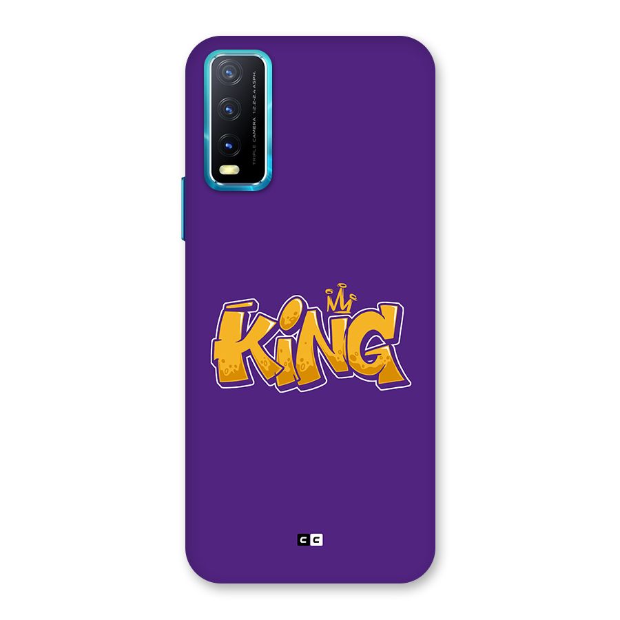 The Royal King Back Case for Vivo Y20G