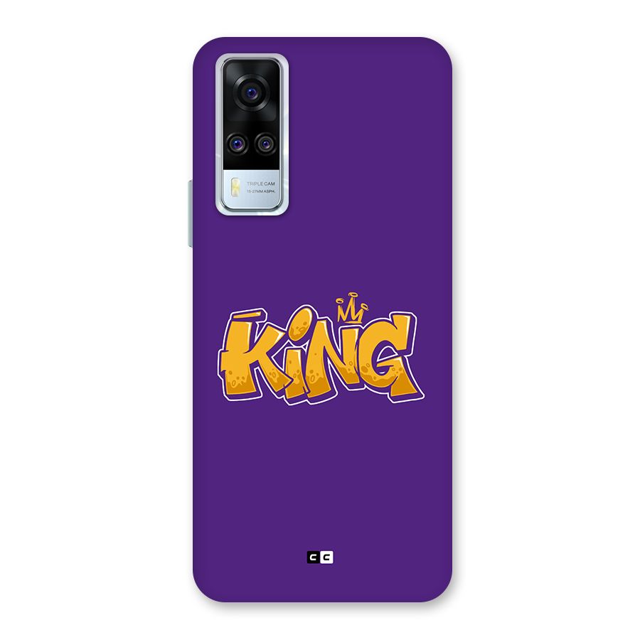 The Royal King Back Case for Vivo Y31