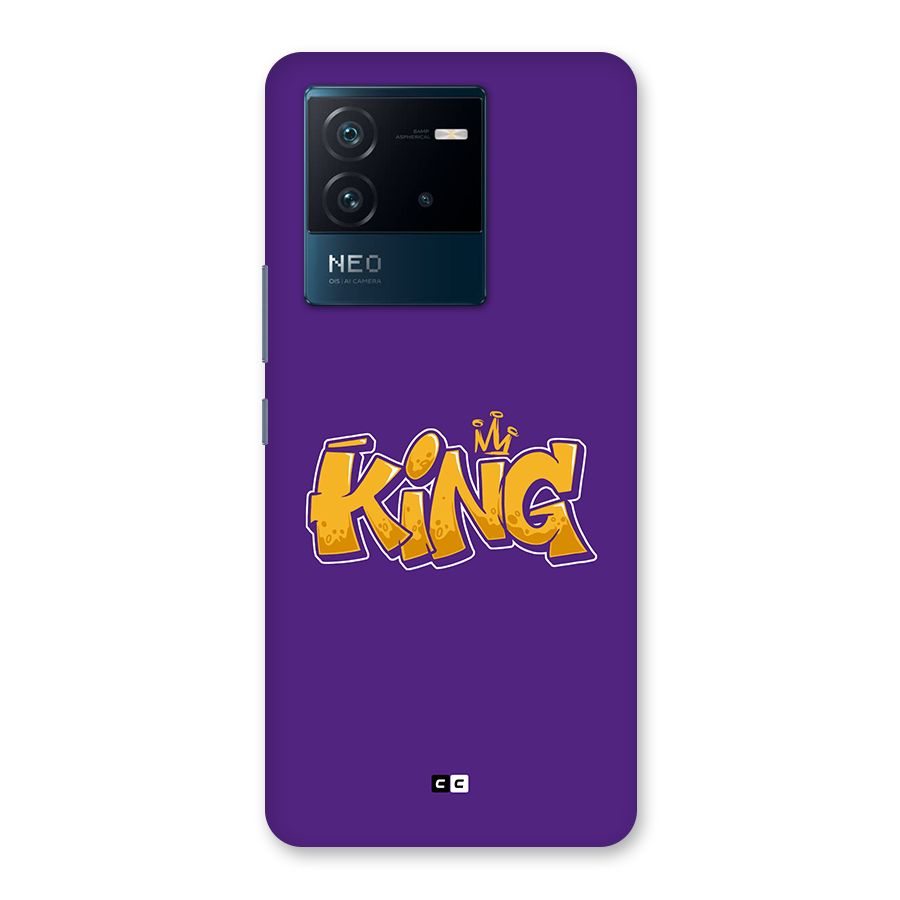 The Royal King Back Case for Vivo iQOO Neo 6 5G