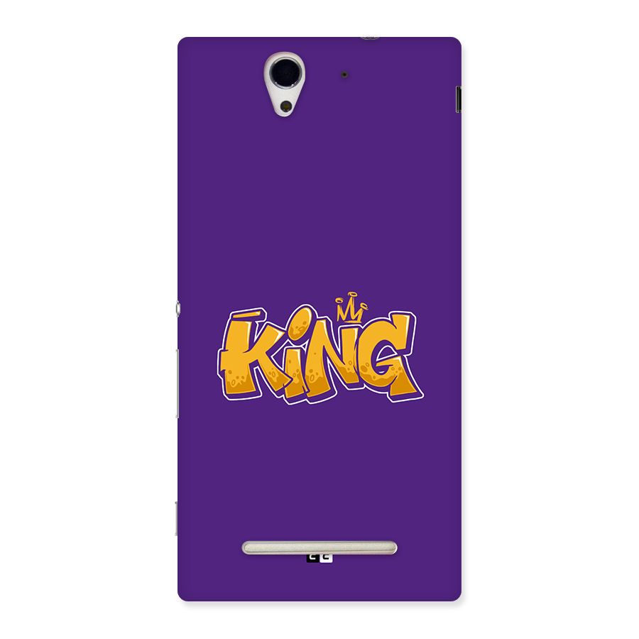 The Royal King Back Case for Xperia C3