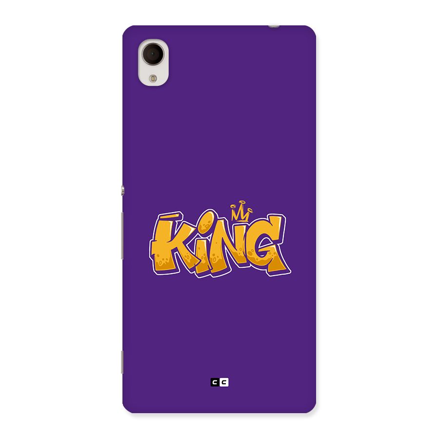 The Royal King Back Case for Xperia M4