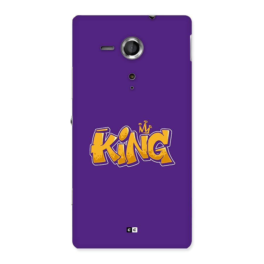 The Royal King Back Case for Xperia Sp