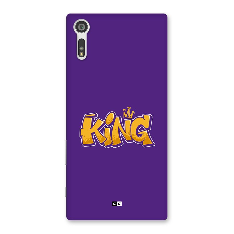The Royal King Back Case for Xperia XZ