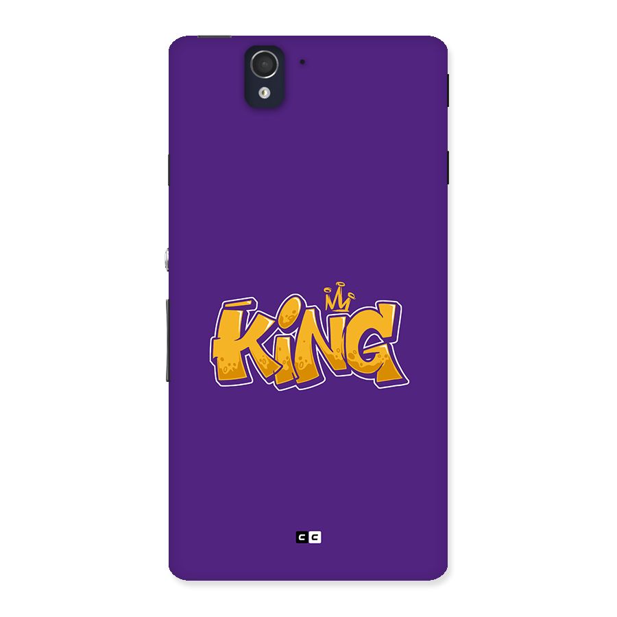The Royal King Back Case for Xperia Z