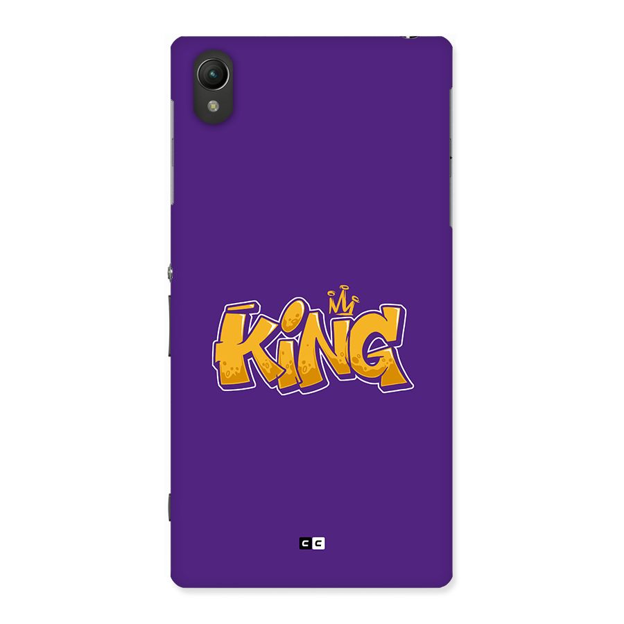 The Royal King Back Case for Xperia Z1