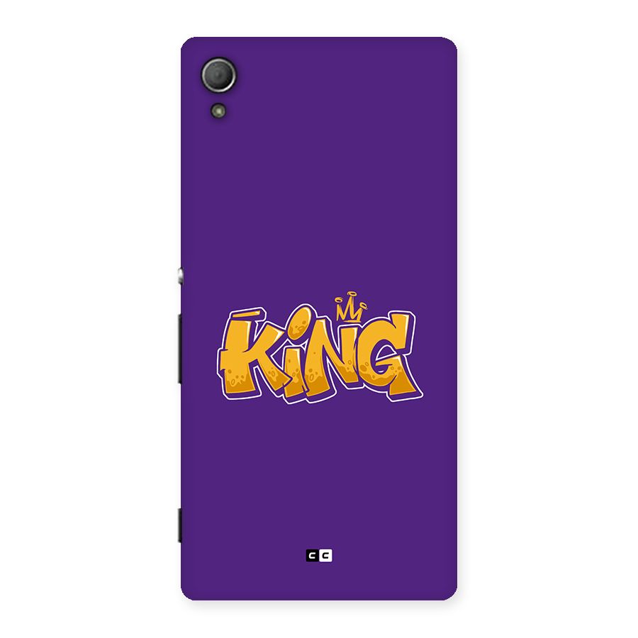 The Royal King Back Case for Xperia Z3 Plus